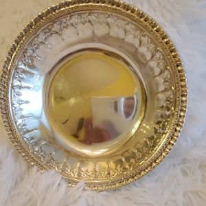 Reed Barton filgree dish